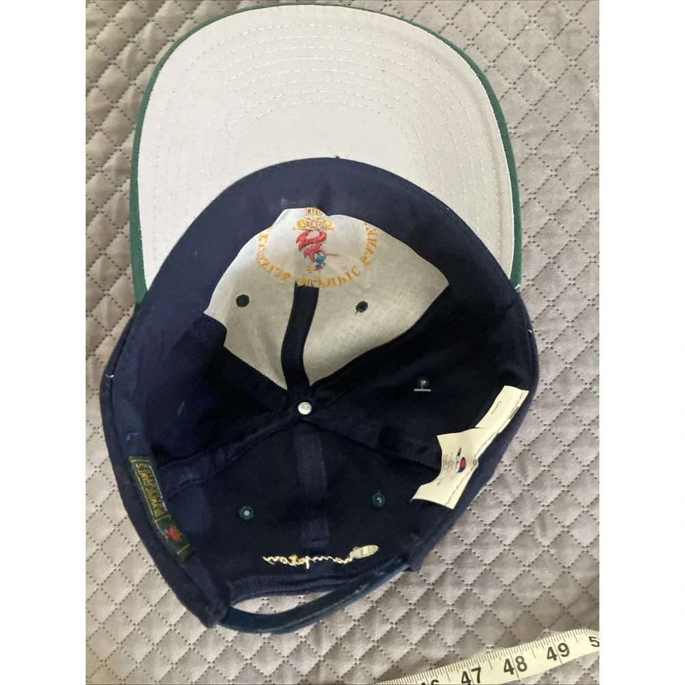 Vintage Champion 1996 Atlanta Olympics Snapback Hat logo 90s Olympic Games NWT