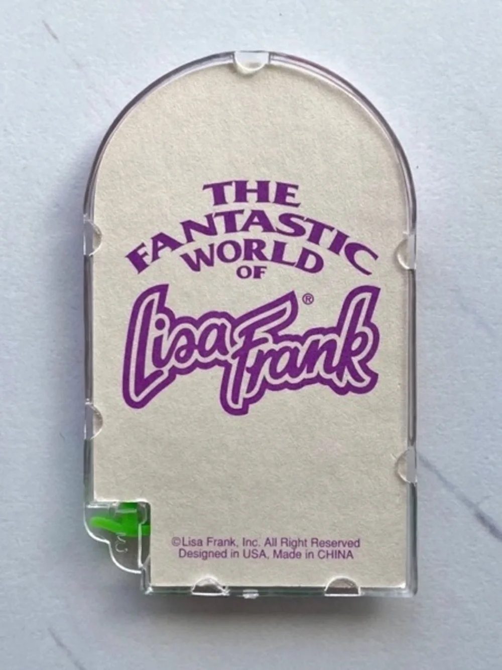 Lisa Frank ballerina inches pinball