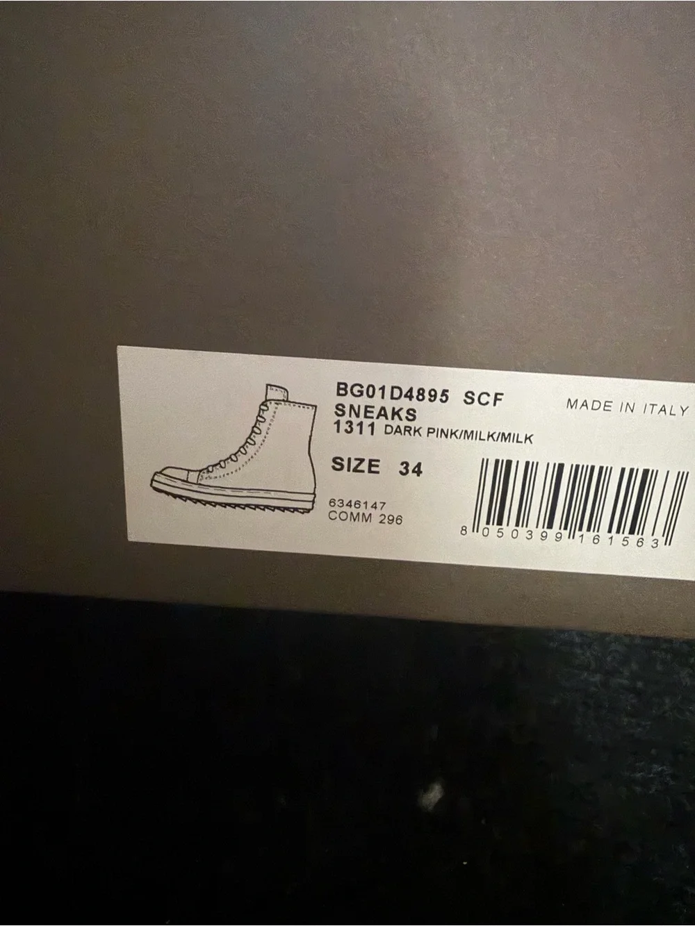 Rick Owens canvas toe