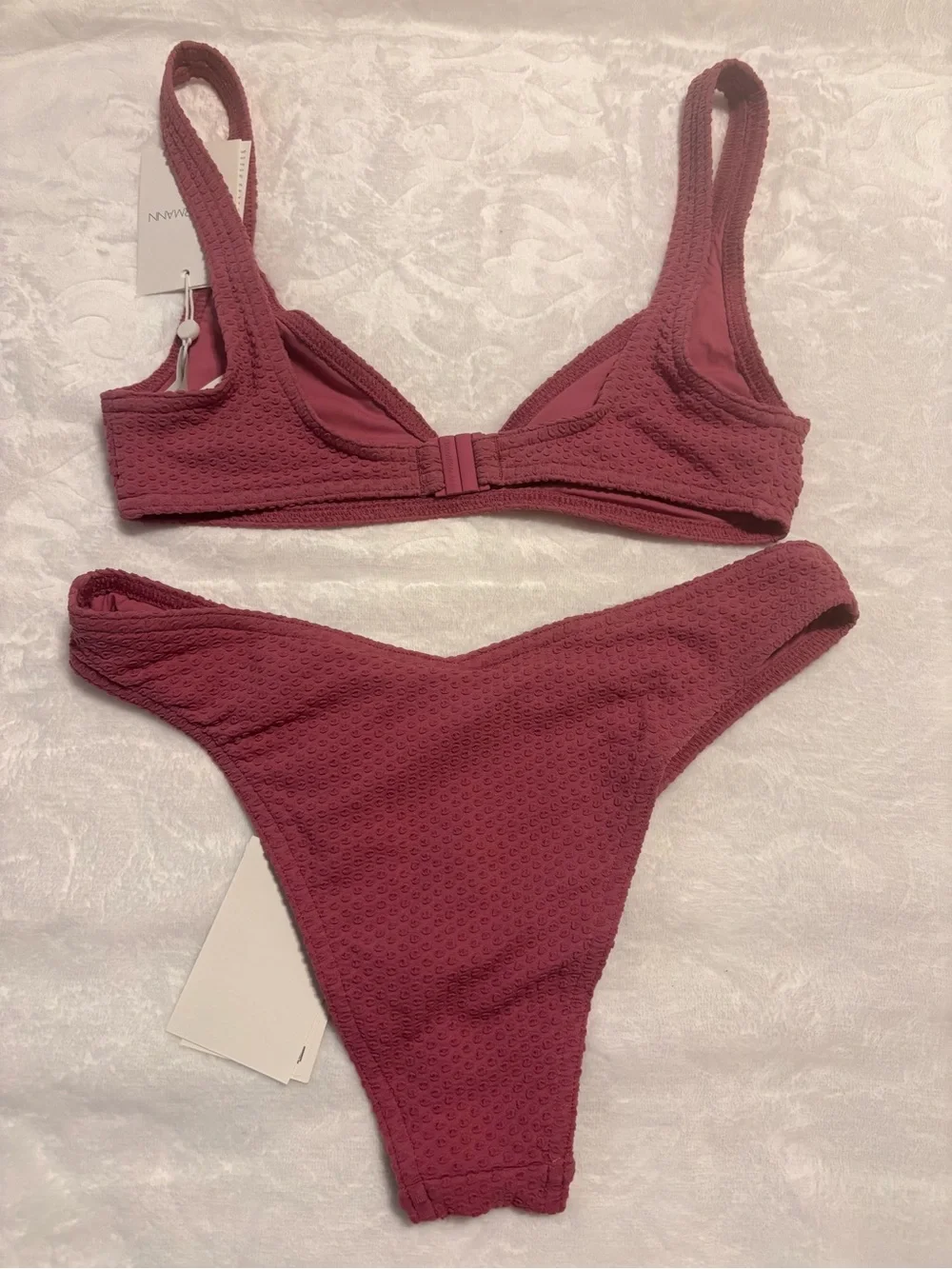 Zimmermann textured bikini