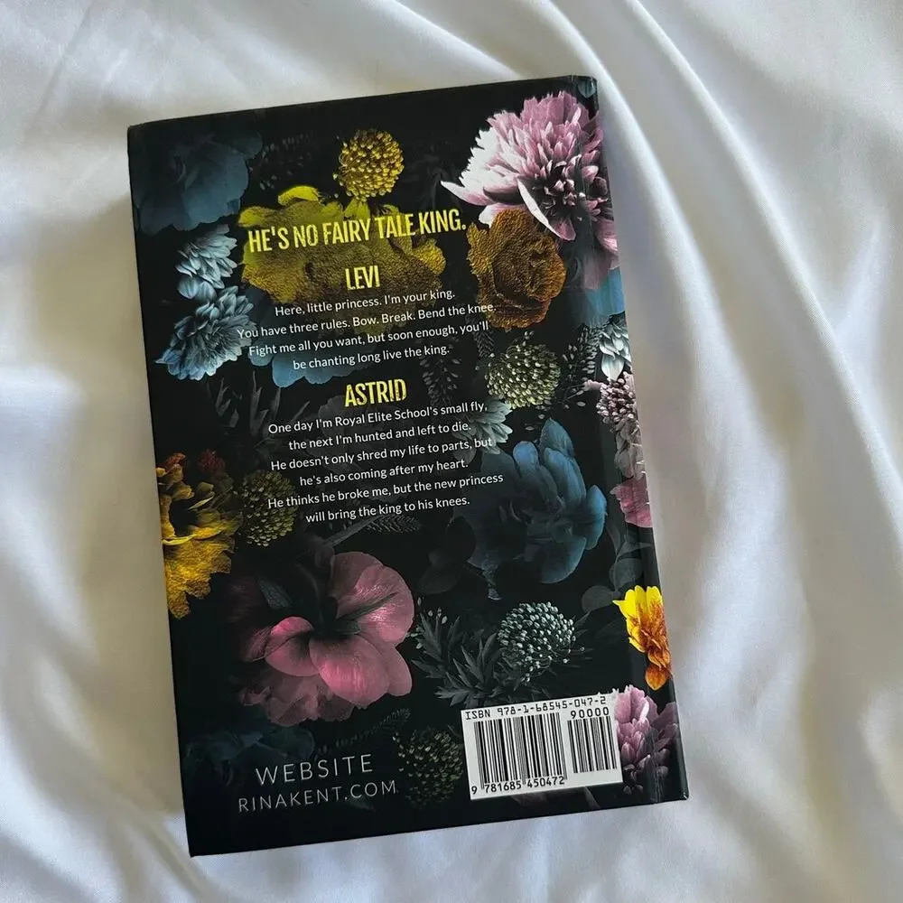 Cruel King By Rina Kent Royal Elite Oop Indie Hardcover