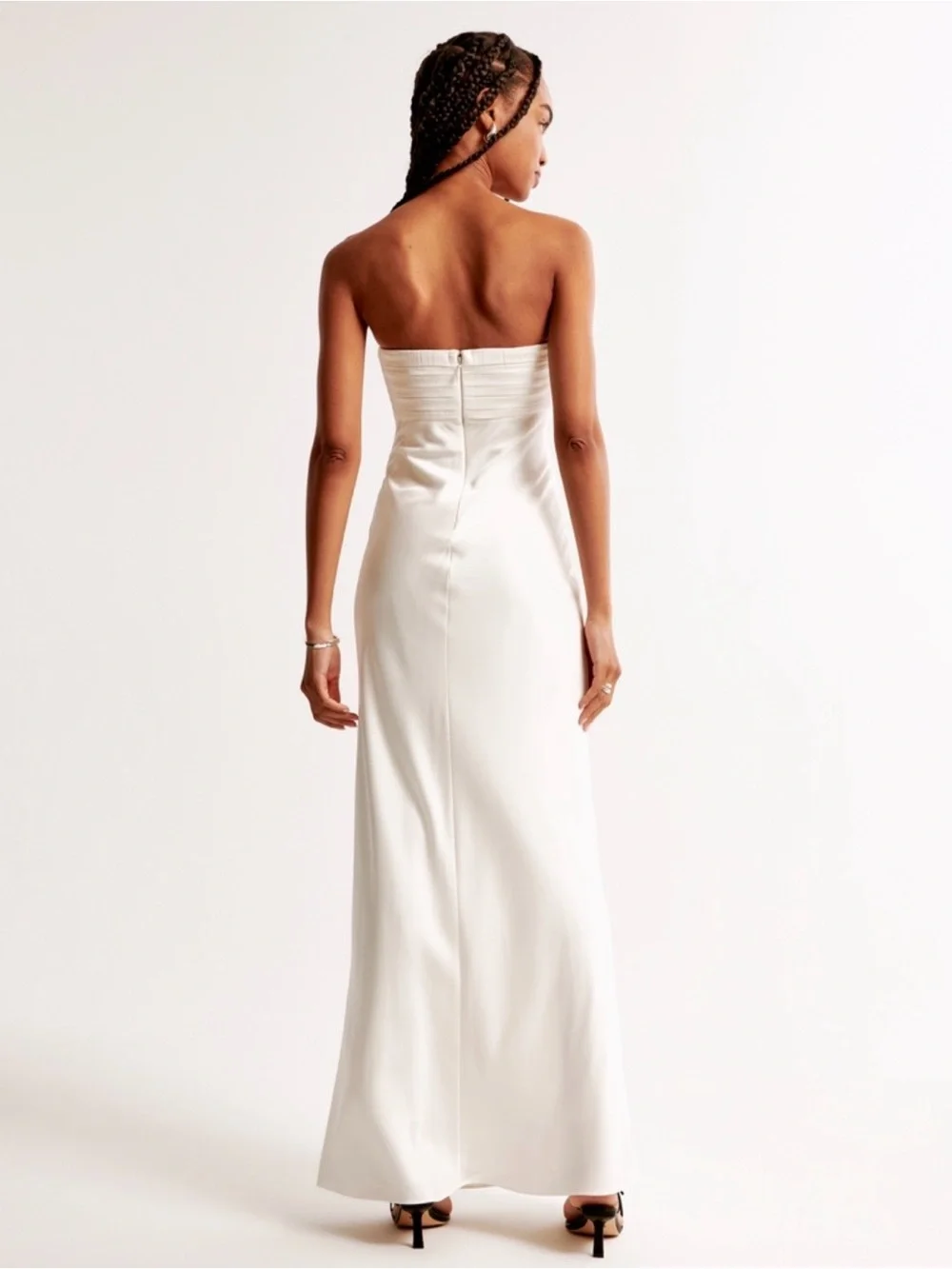 NEW Abercrombie & Fitch The A&F Emerson Strapless Slim Maxi Dress