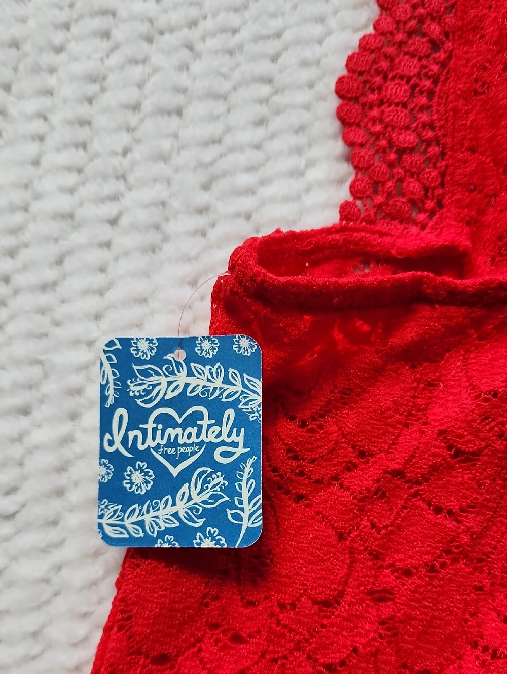 Free People vibrant red