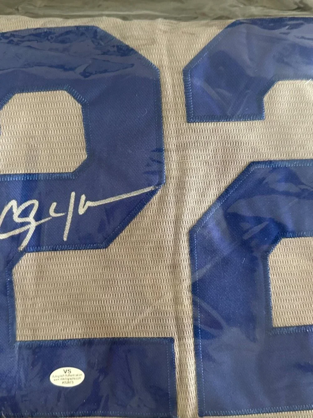 CLAYTON KERSHAW SIGNED LOS ANGELES DODGERS AUTOGRAPHED NIKE JERSEY W/COA XL 13-2