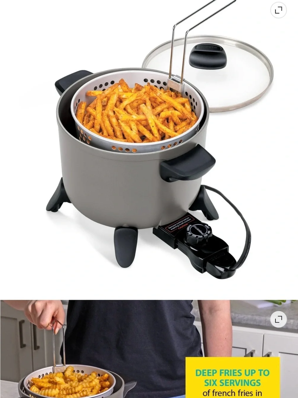 Presto deep fryer - multi cooker