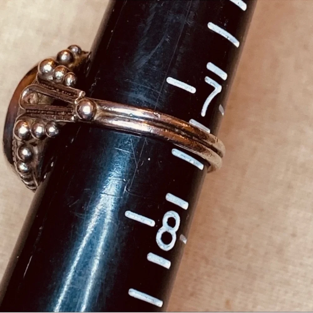 Lord & Taylor | Ring | Silver Garnet Oversized Ring