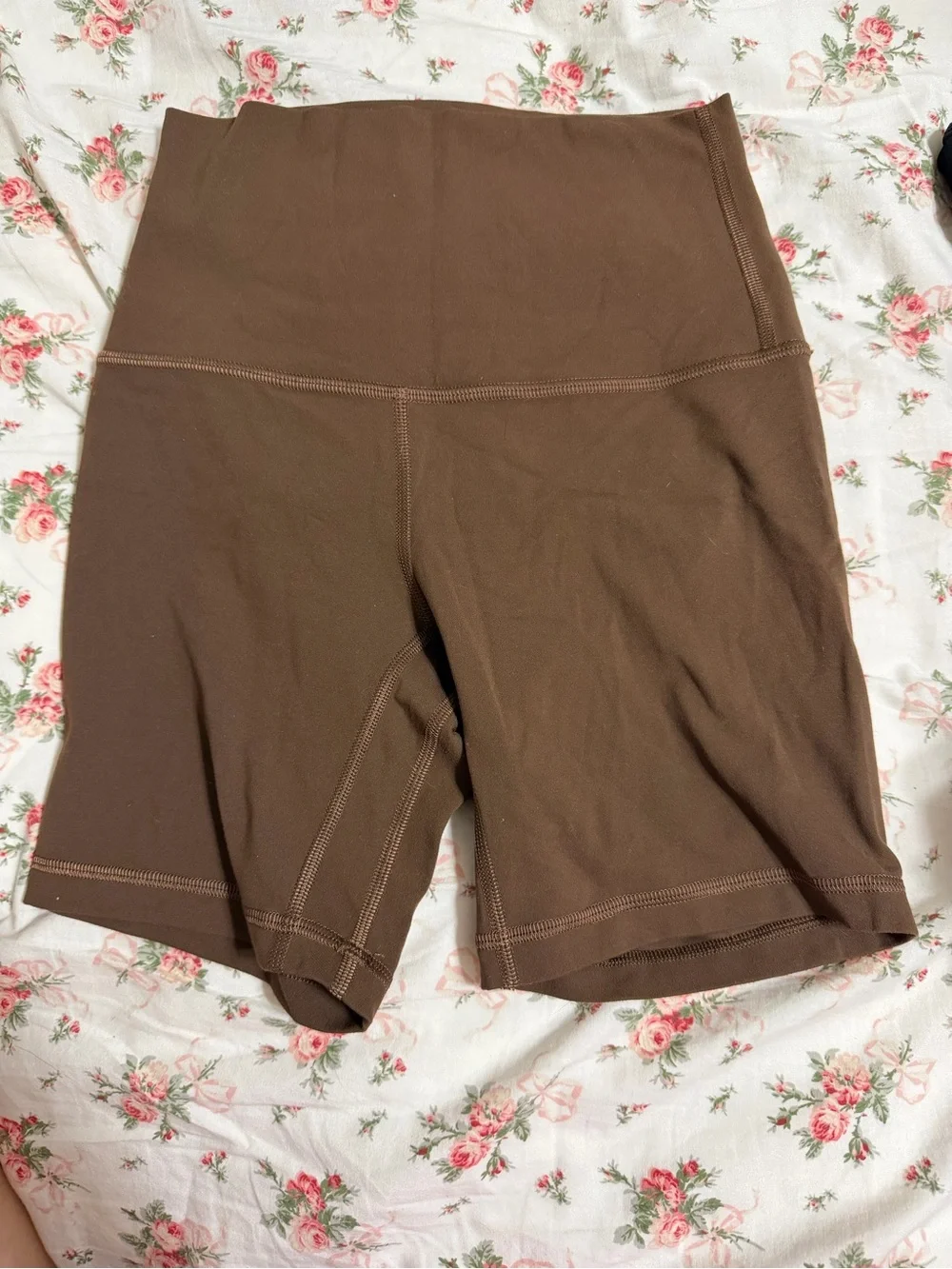 lululemon athletica align High-Rise Brown Bike Shorts