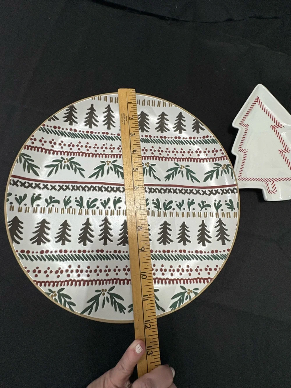 Crate&Barrel ceramic platter