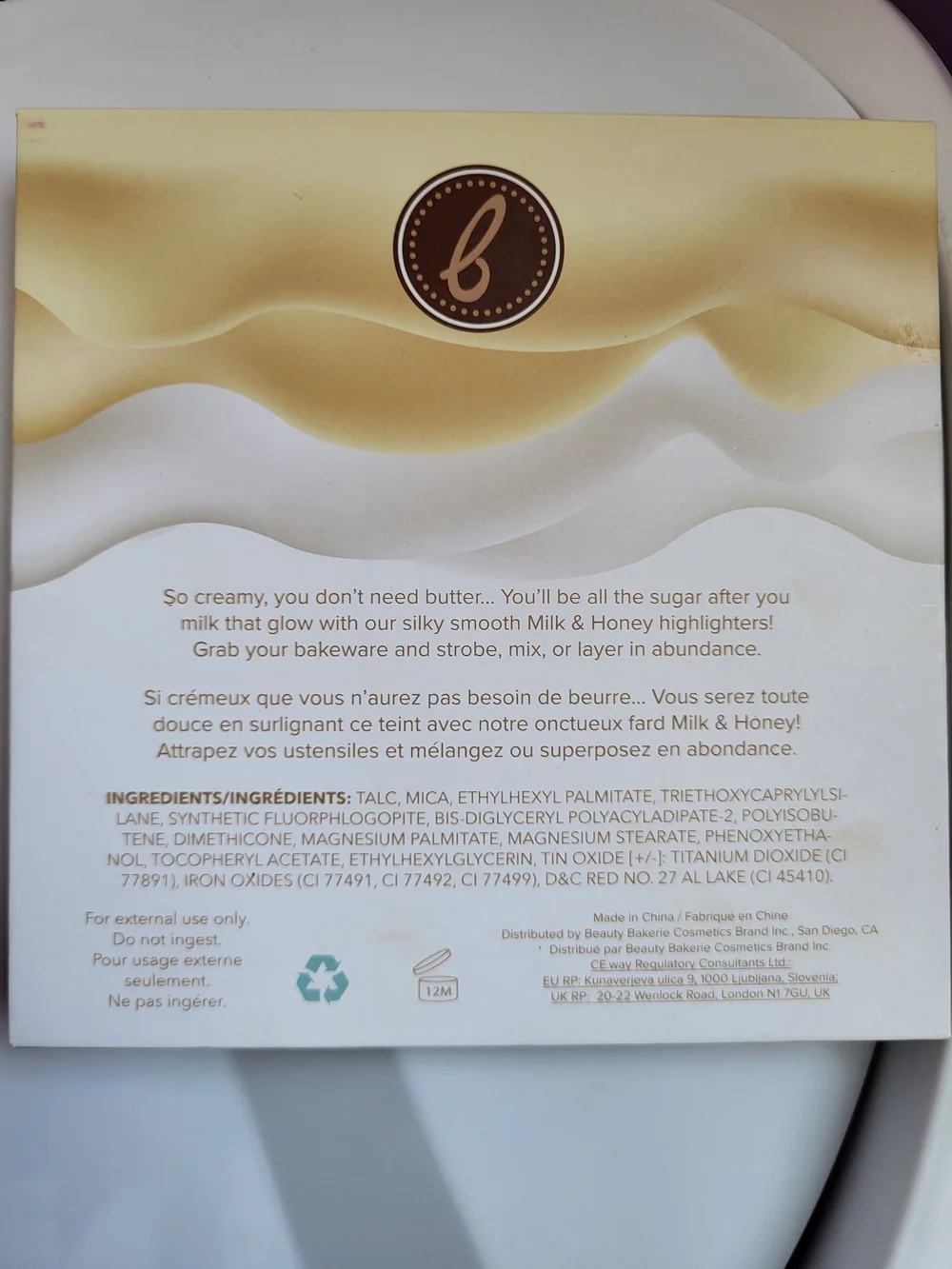 Beauty Bakerie four luminous