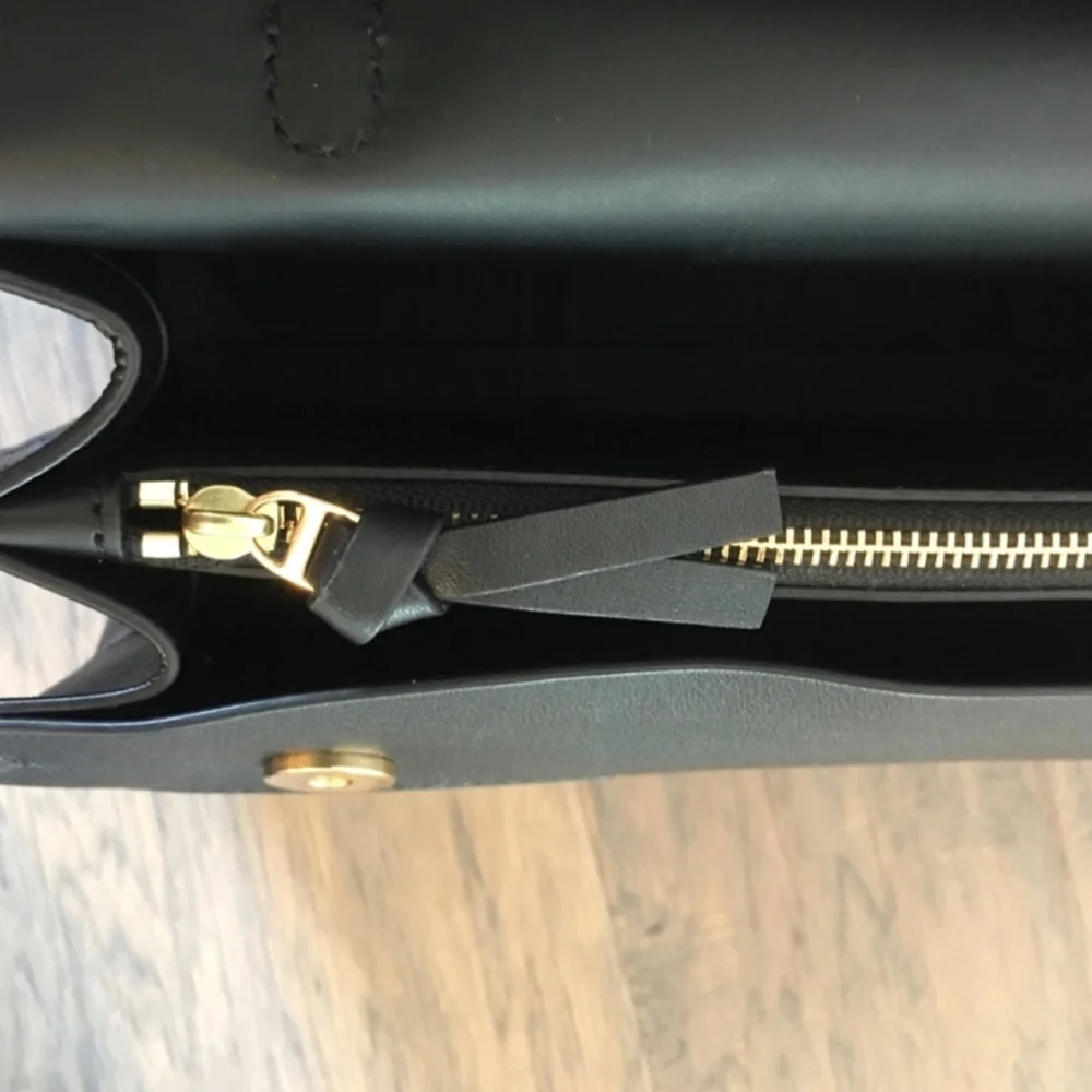 Tory Burch Block-T Leather Satchel