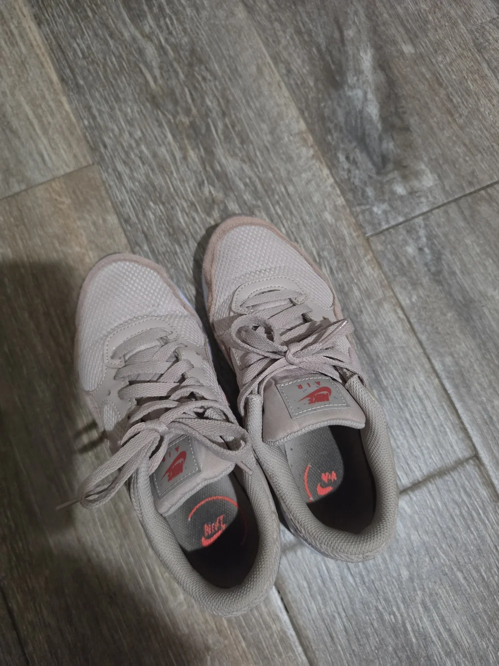 Nike Nude Pink Air Max Women's Light Pink Running Sneakers Size 6