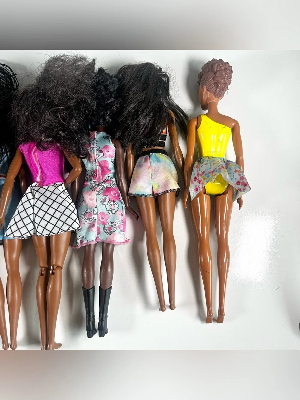 Barbie and Friends African American Fashion Dolls Lot of 6 Dolls