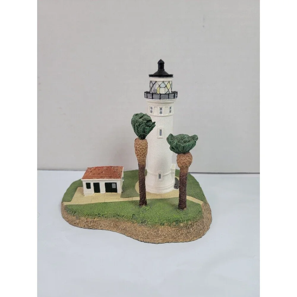 Danbury Mint Point Vicente Lighthouse Historic American Lighthouses II 1993...