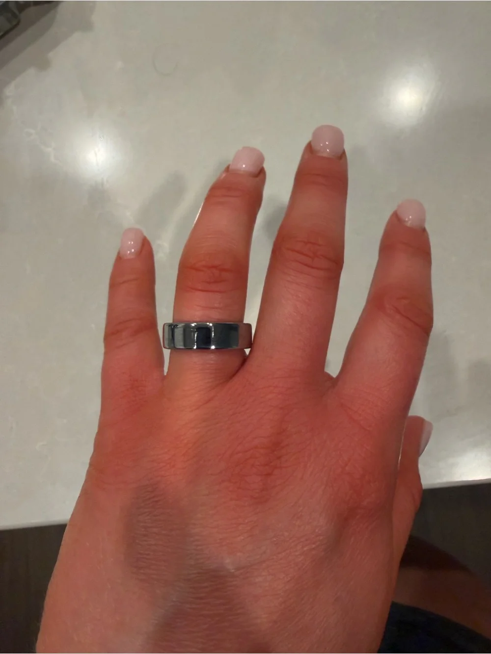 Oura ring polished