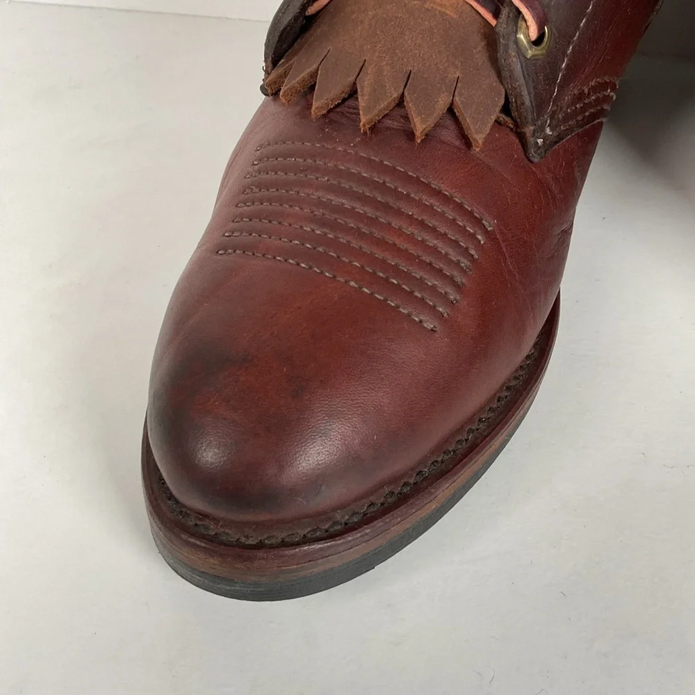 Vintage Chippewa Kiltie Packer Boots | Soft Toe | USA Made | Men’s 9.5 D