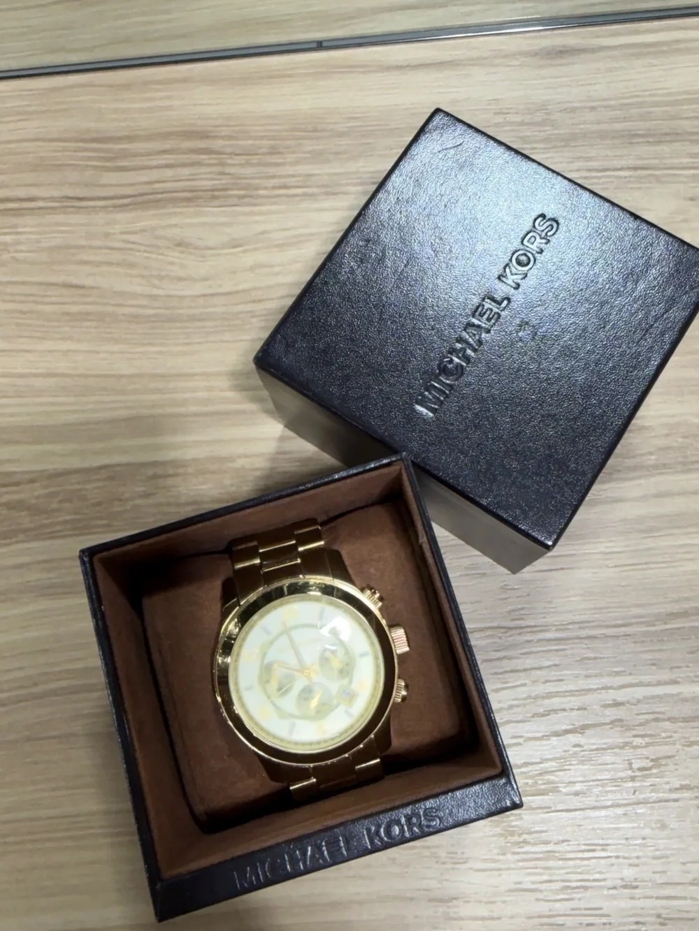 Michael Kors classic gold