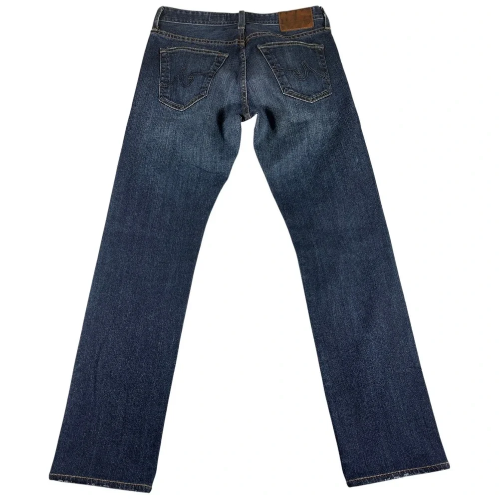 AG Adriano Goldschmied The Graduate Tailored Leg Jeans Men's 30x34 Blue Denim