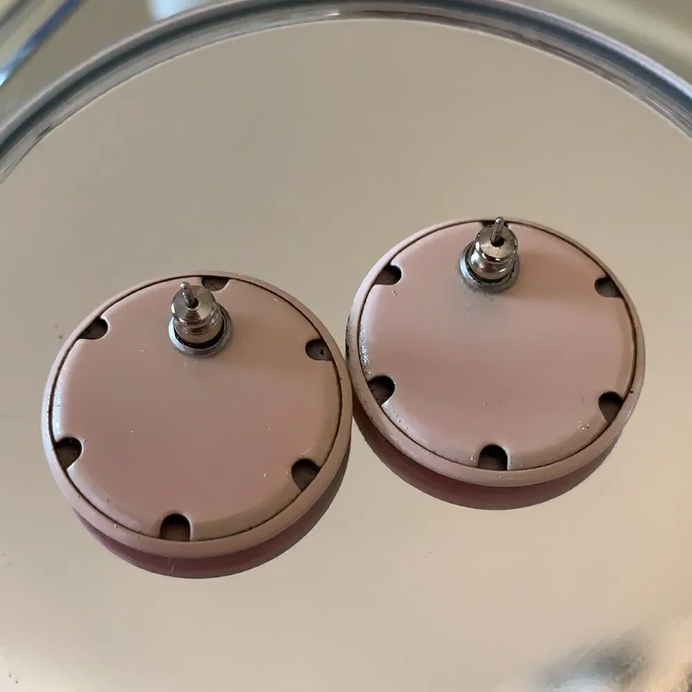 Vintage pink 1” 80s