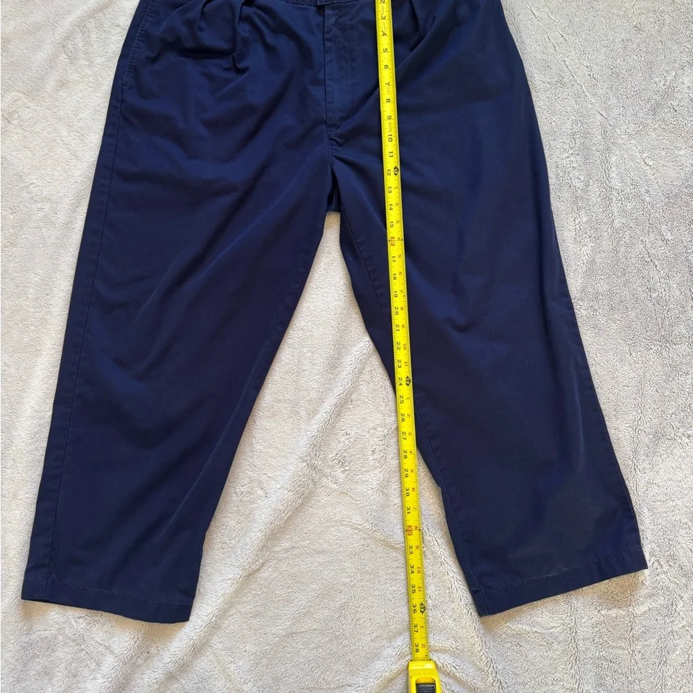 Polo‎ Golf Ralph Lauren Men's Navy Pleated Pants Size 38/30