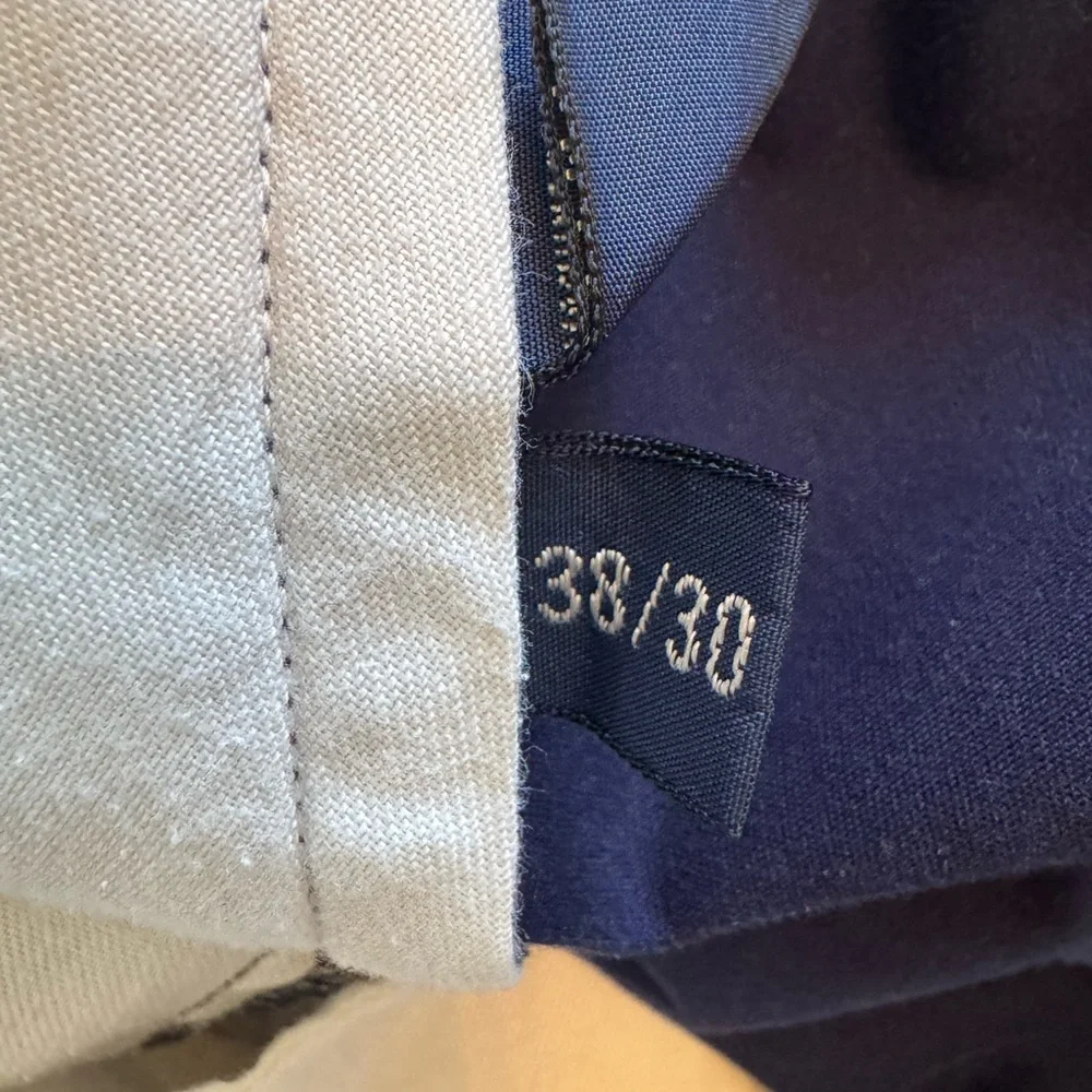 Polo‎ Golf Ralph Lauren Men's Navy Pleated Pants Size 38/30