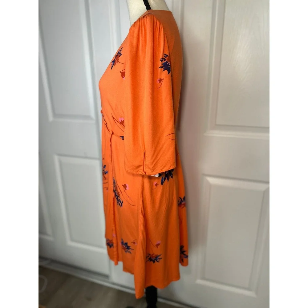 Free People vibrant orange