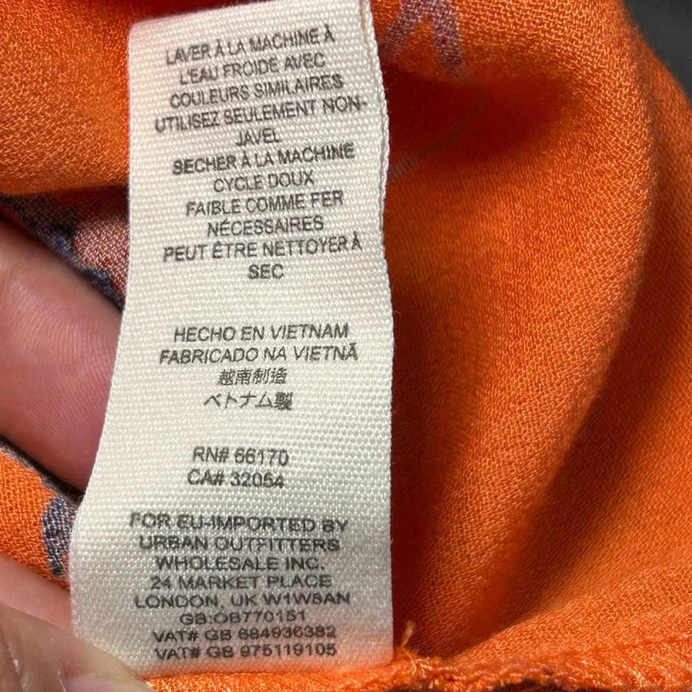 Free People vibrant orange
