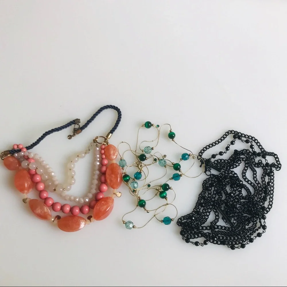 Costume Jewelry‎ Necklaces - Lot of 3