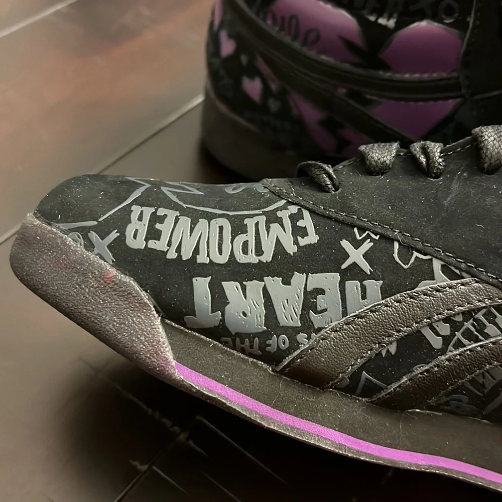 Reebok Freestyle Hi Alicia Keys Matters of the Heart Shoes Sneakers Womens 7.5