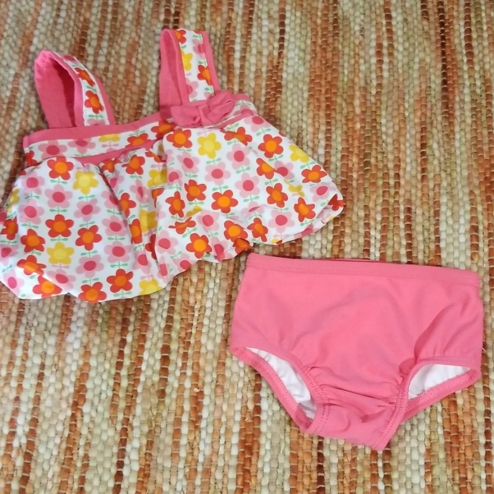 Carters 6 9 month baby girls swimsuit‎ bikini