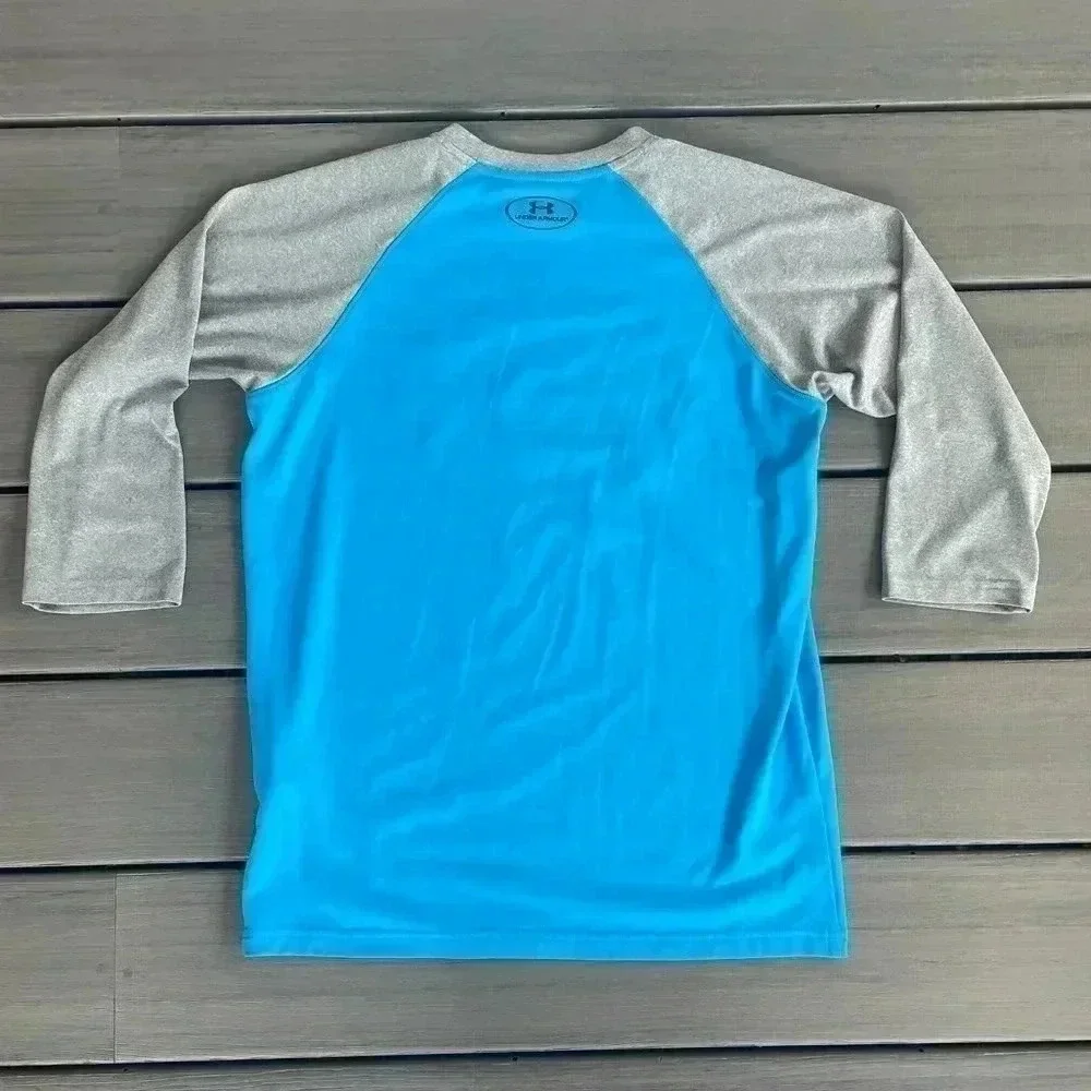 Under Armour 3/4 Sleeve‎ Baseball Tee Size YXL