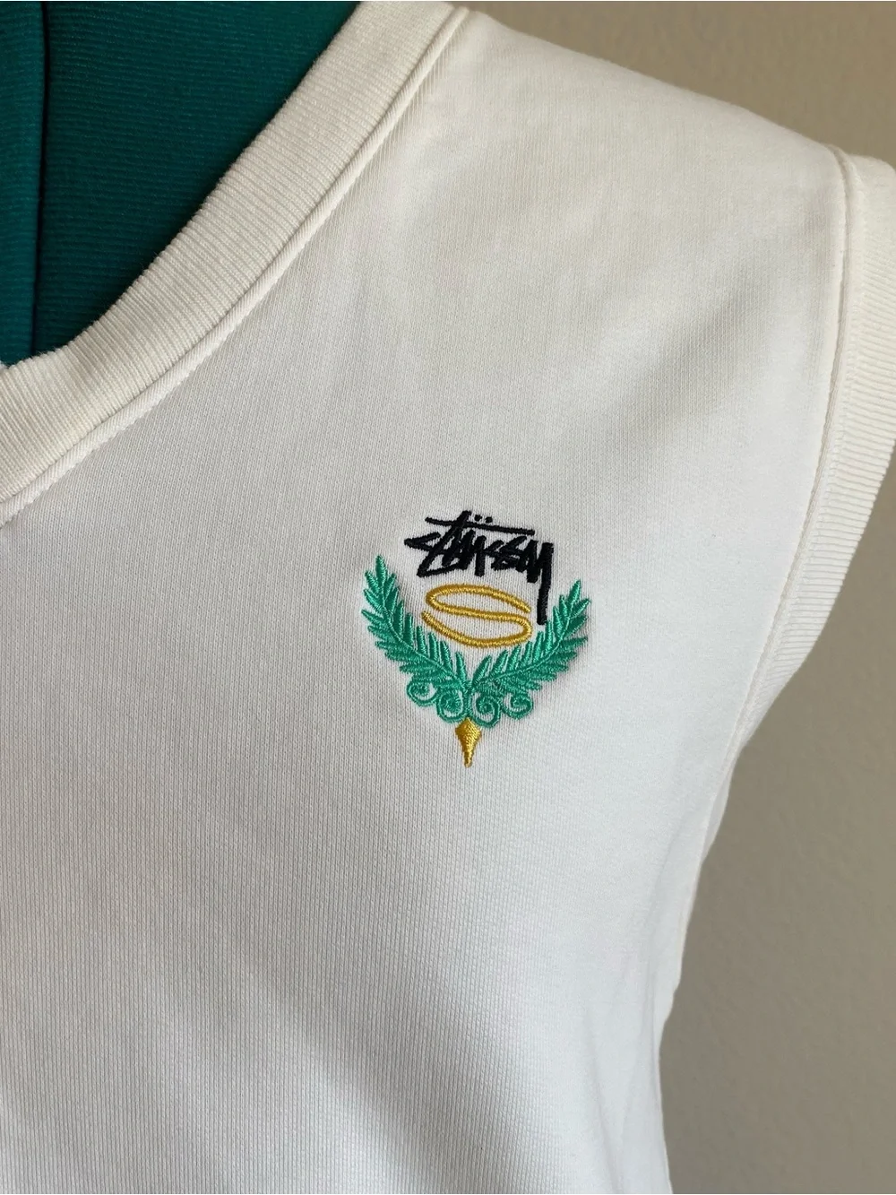 Stussy neck cotton