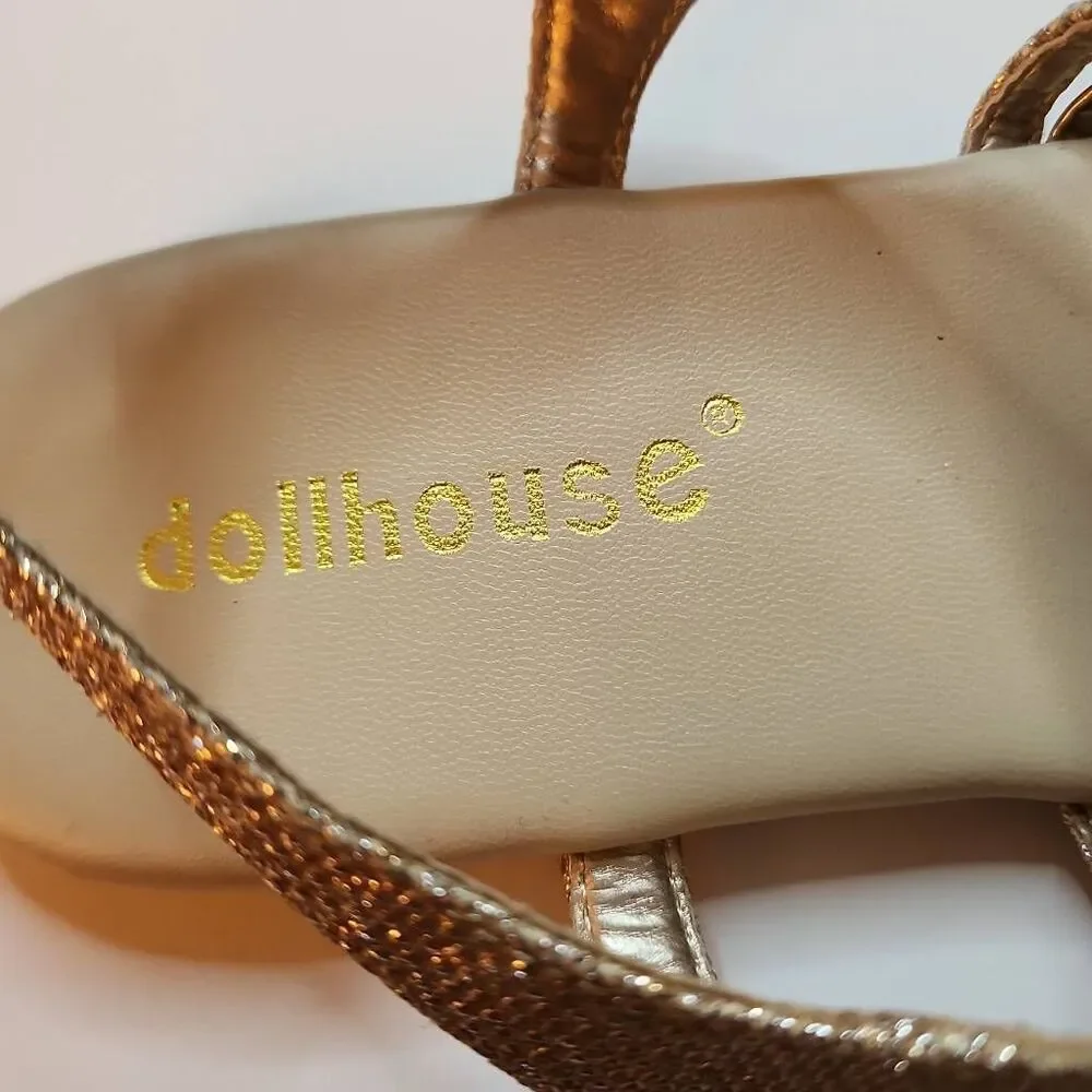 Dollhouse multistrap gold