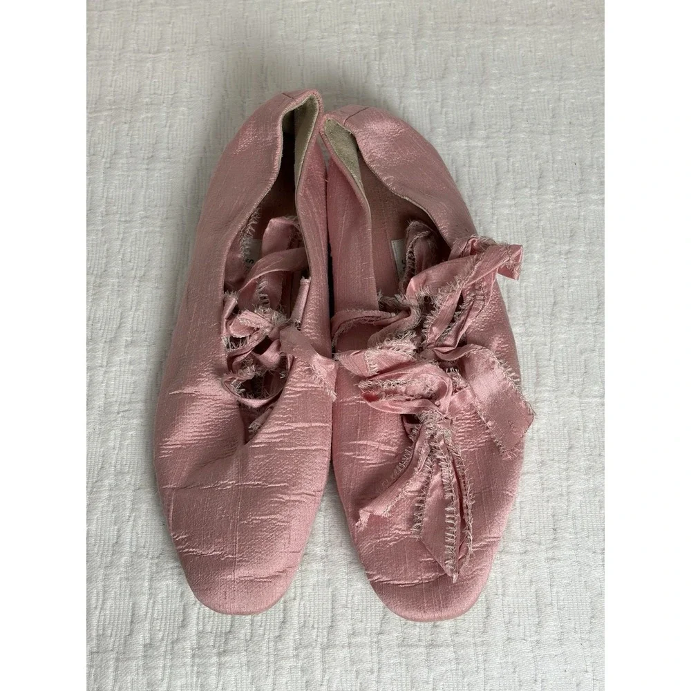 Sleeper Cloth Ballet Flats, Mille Flats, Pink, EU40