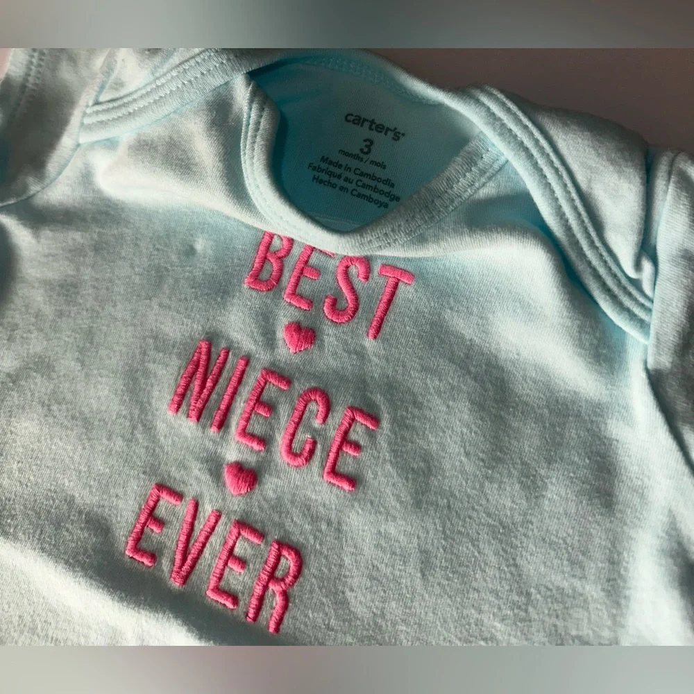 Carter's Baby Girl Bundle of 3 Size 3mo‎