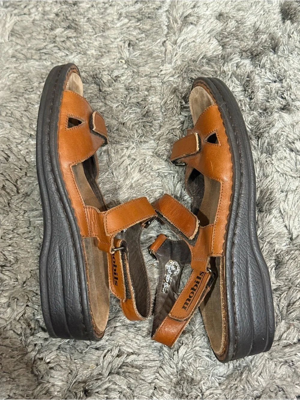 Mephisto sandals brown