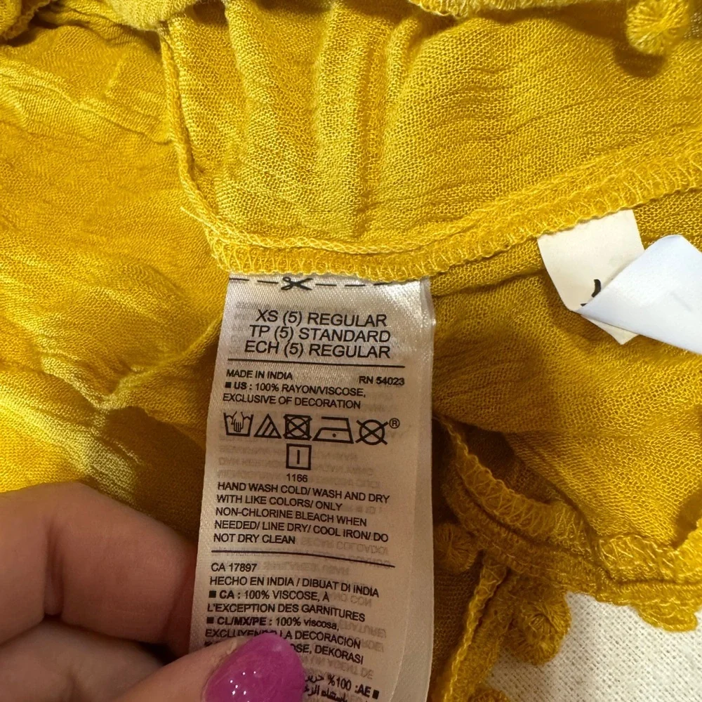Old Navy charming mustard