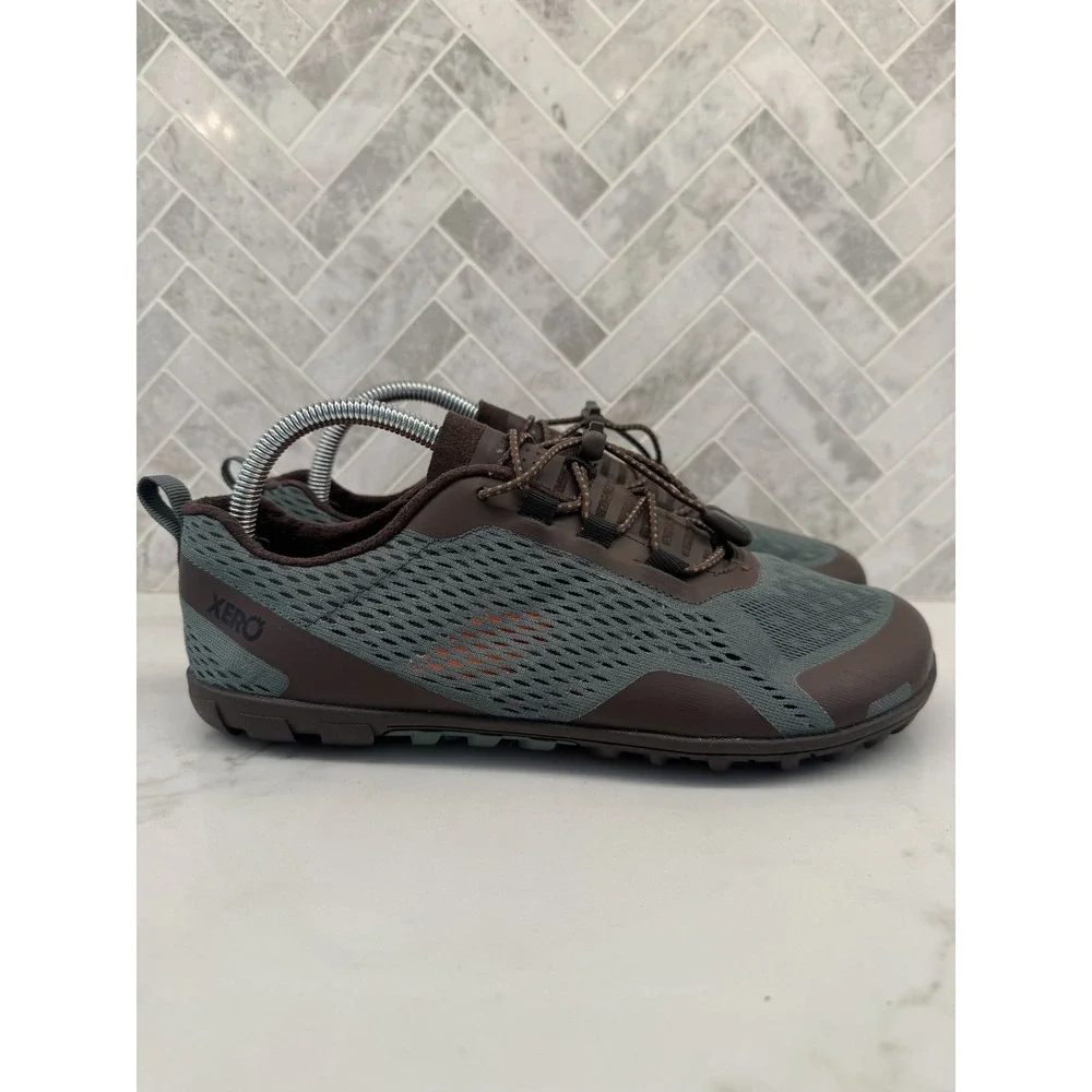 Xero Shoes Aqua X Sport Barefoot Water Sneakers Mens Size 8.5 Dark Forest Hiking