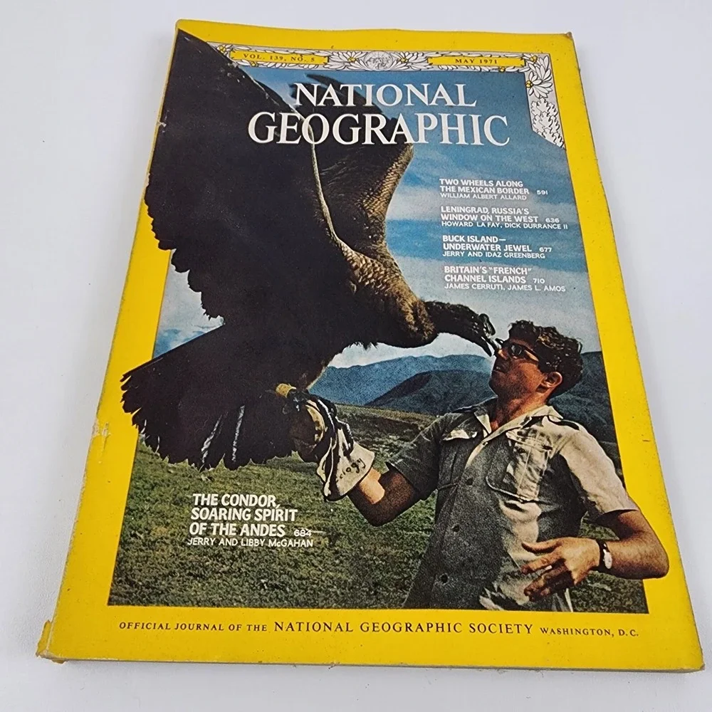 National‎ Geographic Magazine May 1971 No Insert