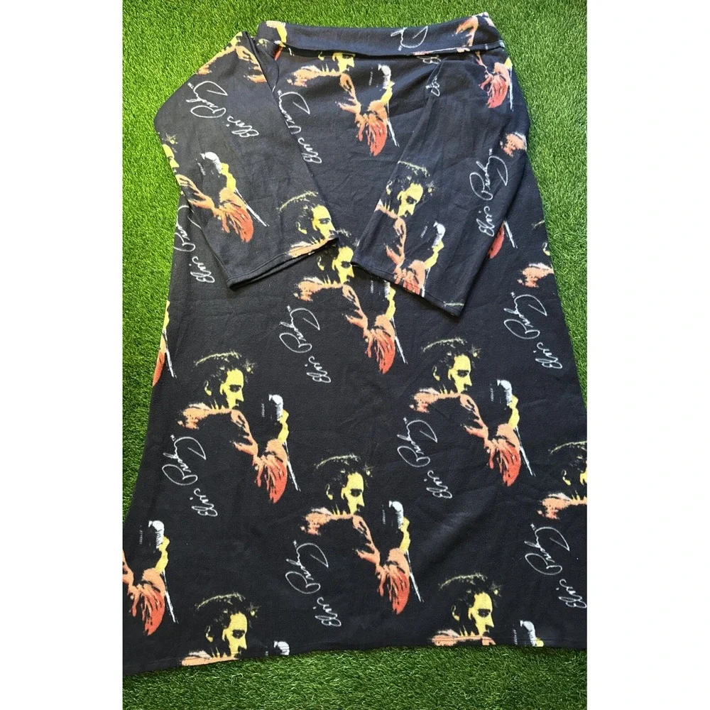 Elvis Presley Snuggie Blanket Sleeves Comfy‎ Fleece Throw Joe Petrucclo Art RARE