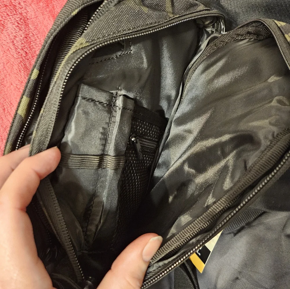 NWT Highland Tactical Small Crossbody Backpack Laser Cut Molle‎