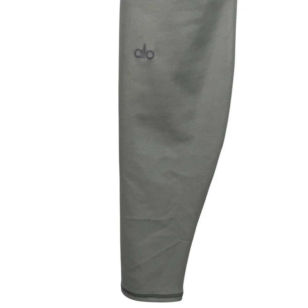 Alo Yoga Women's High Waist Leggings Sage Green Size Small‎ Athleisure Workout