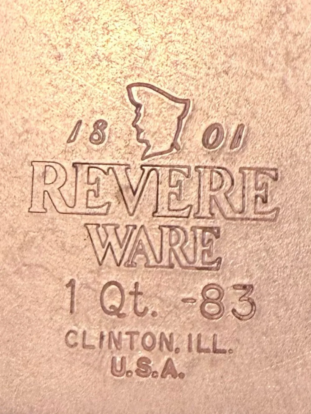 Revere Ware vintage revere