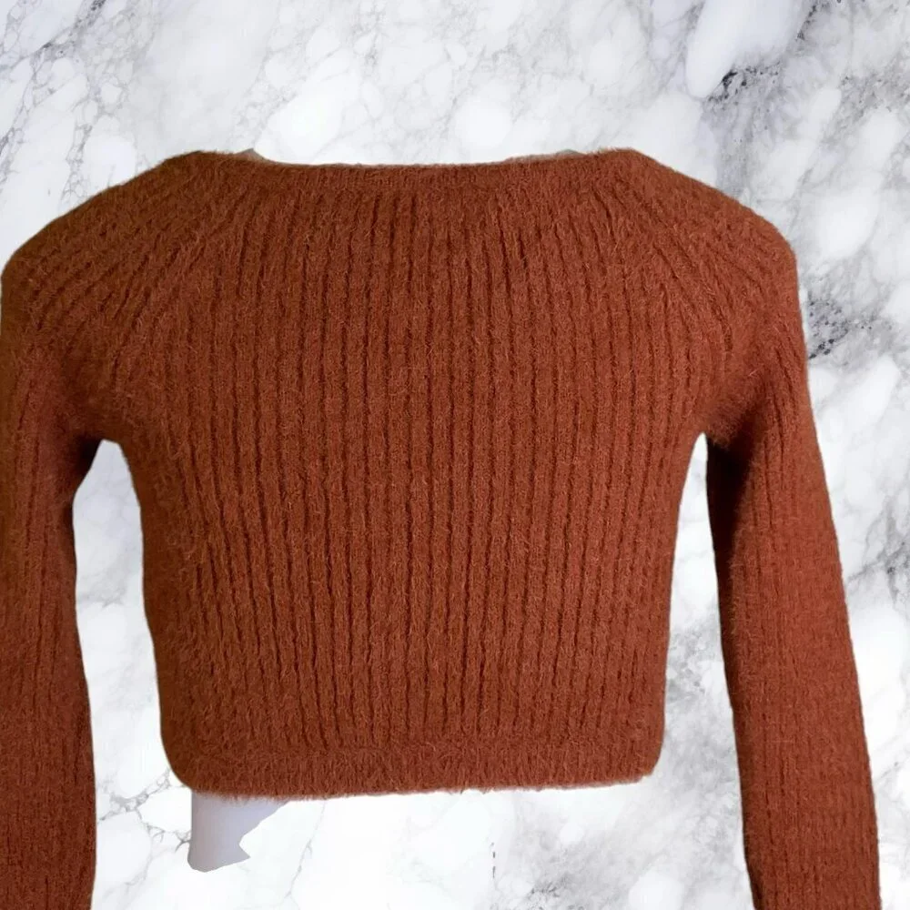 Lovers and Friends Ida Micro Cardigan - Brown