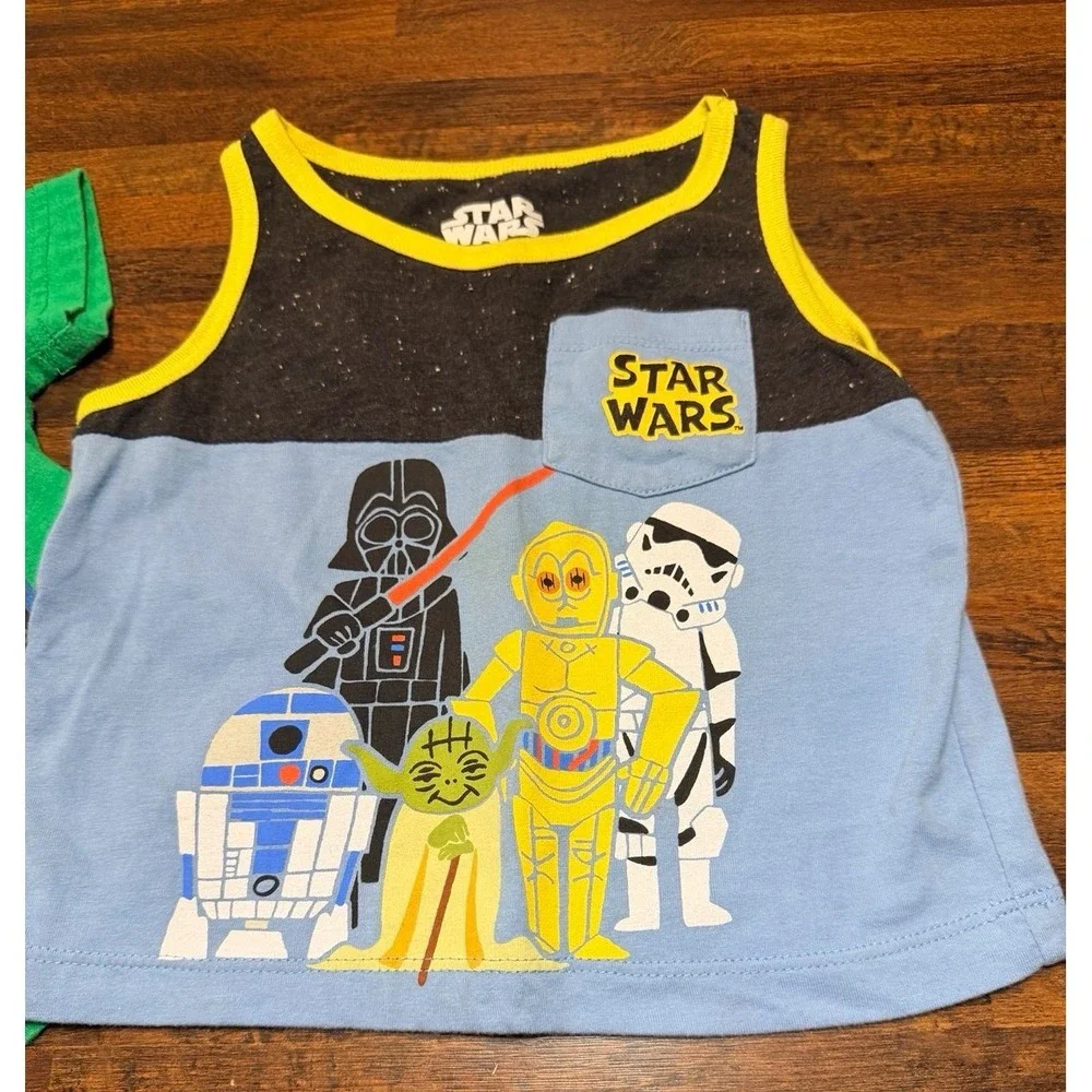 Star Wars toddler shirt lot size 12 months. Unisex