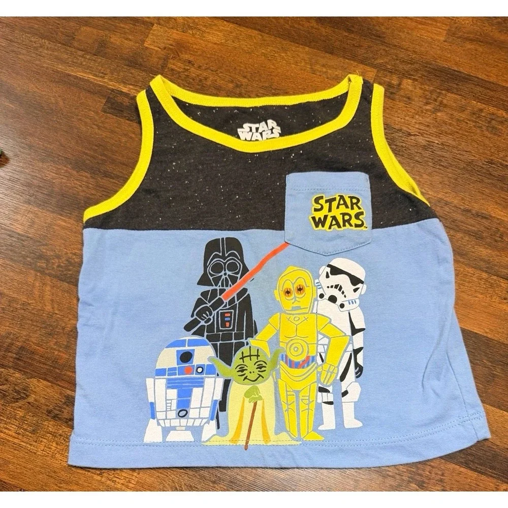Star Wars toddler shirt lot size 12 months. Unisex