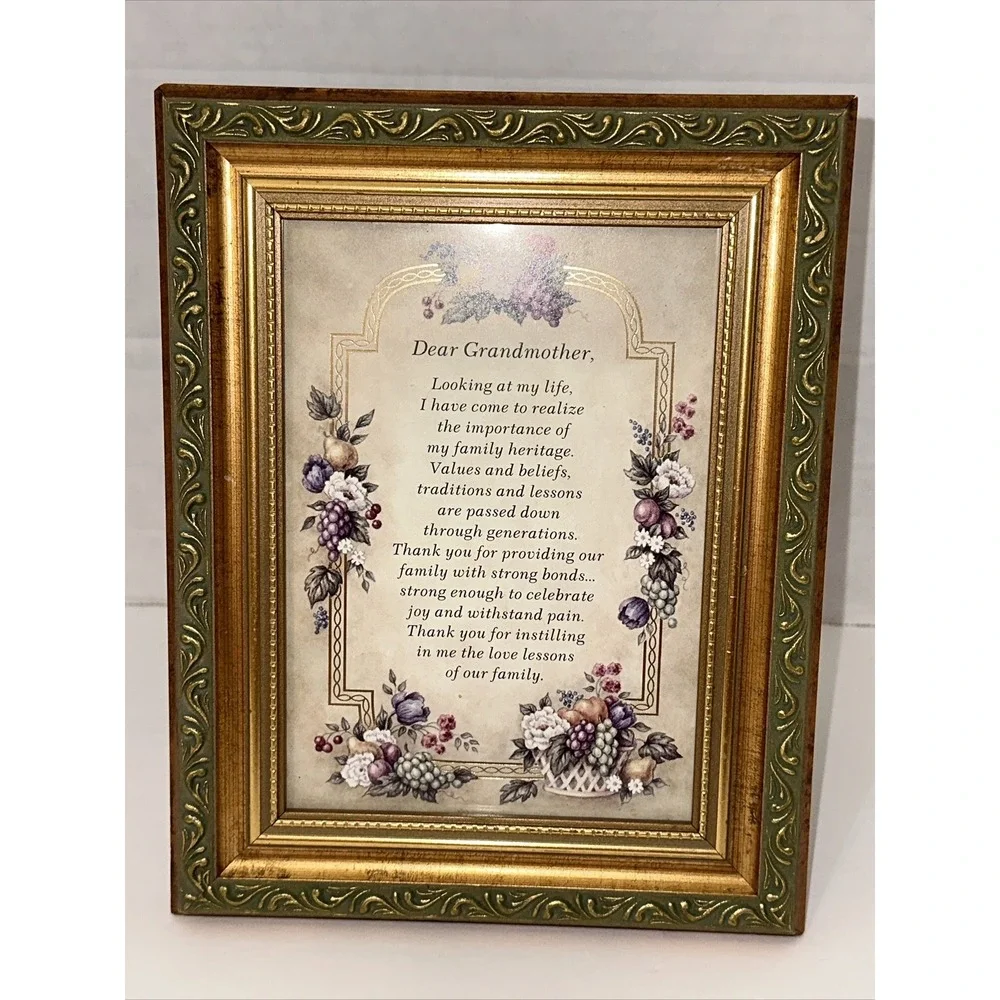 Heartfelt easel display artwork