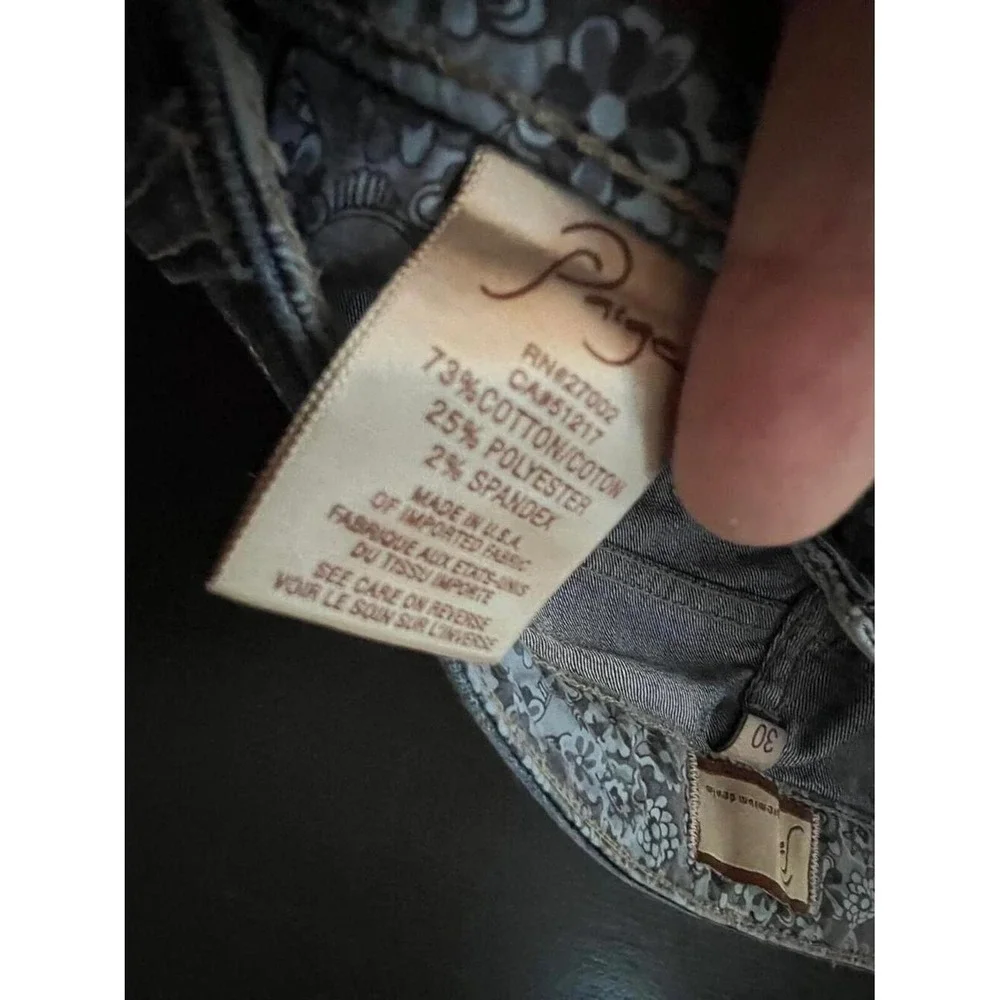 Paige Premium Denim closure pockets 25%
