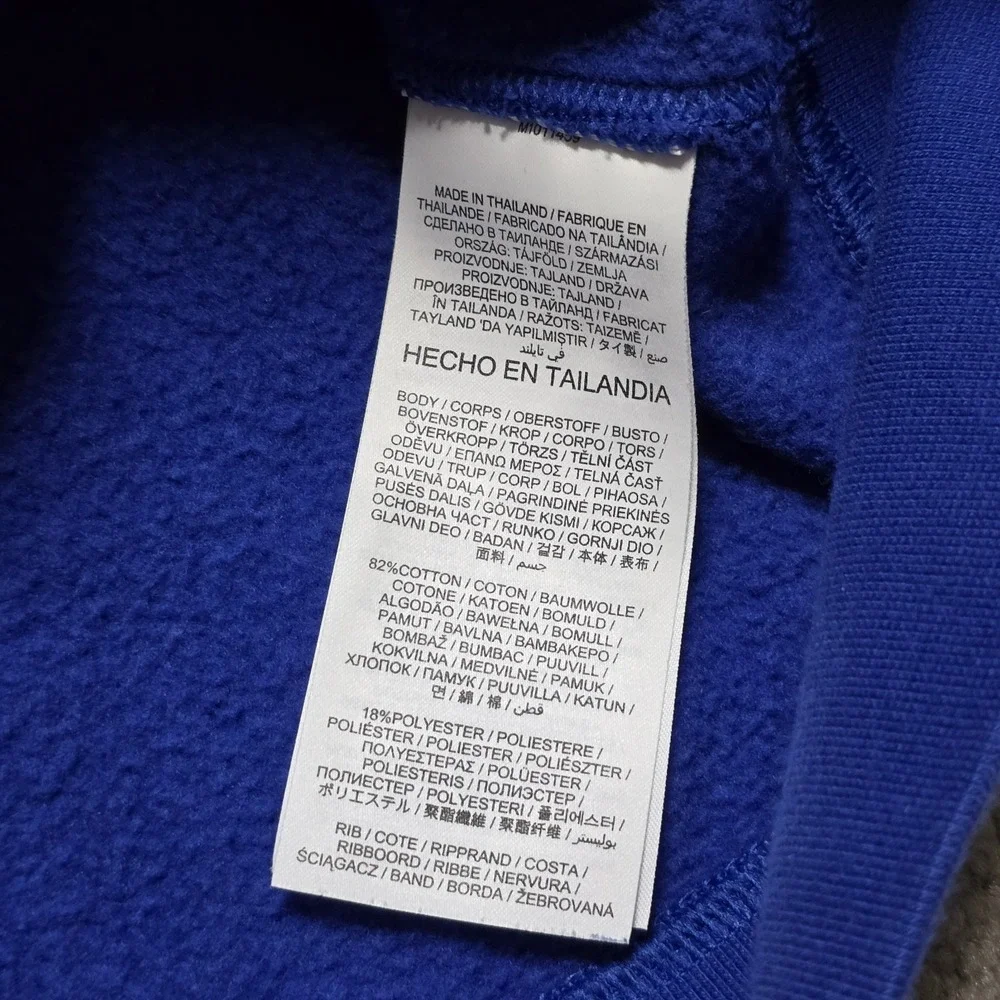 Brooklyn Dodgers Nike Club Fleece Hoodie MLB Mens M‎ Blue Sleeve Print
