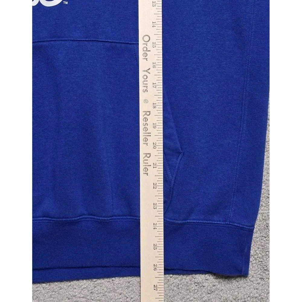 Brooklyn Dodgers Nike Club Fleece Hoodie MLB Mens M‎ Blue Sleeve Print
