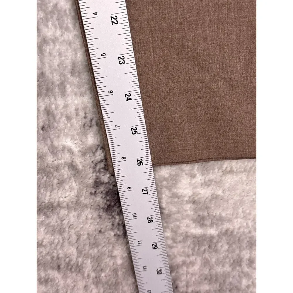 State & Liberty Athletic Fit Stretch Wool Suit Dress Pants 38 x 26 Mens Brown